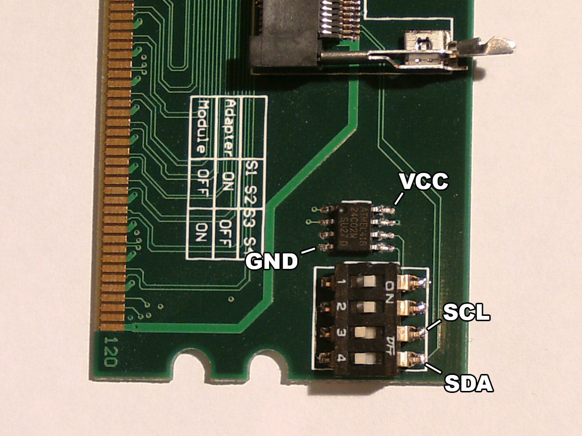 Modifying RAM SPD | Zak's Electronics