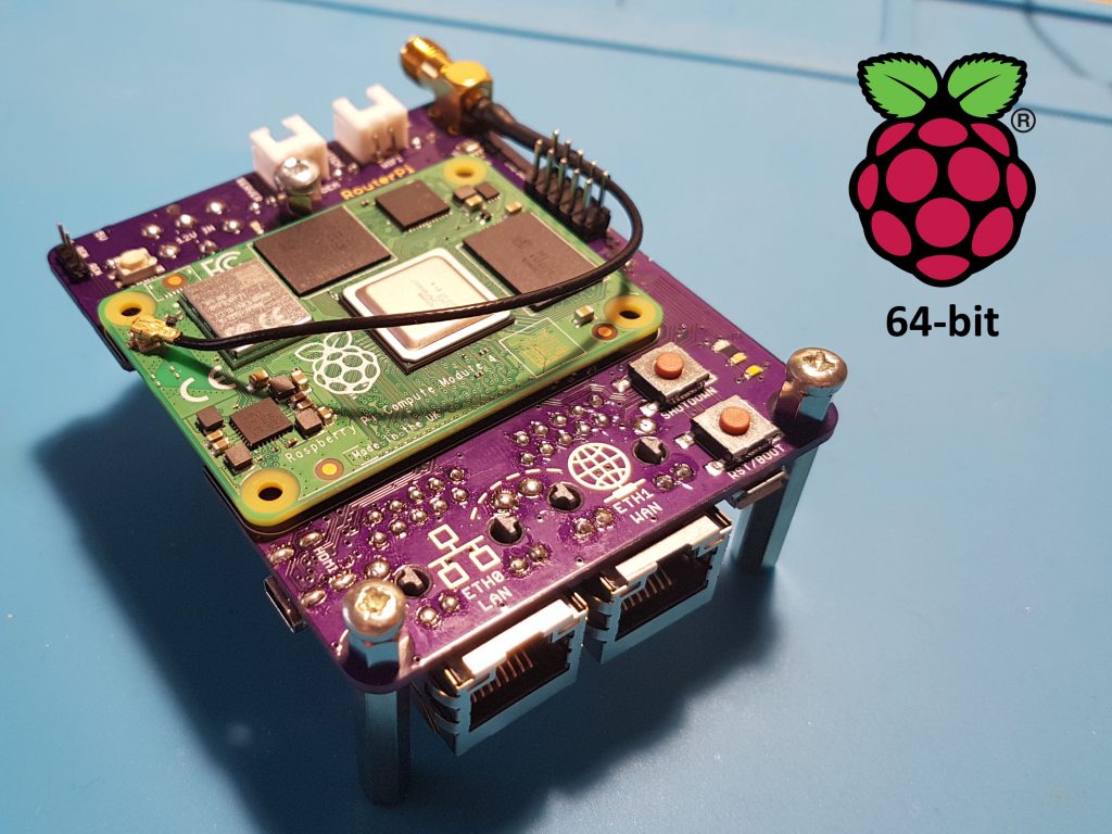 raspberry pi 64 bit os